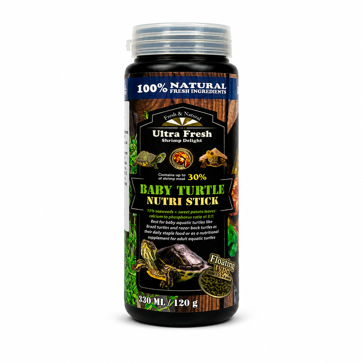 NUTRI STICKS TORTUGAS BEBES AZOO Alimento para tortugas