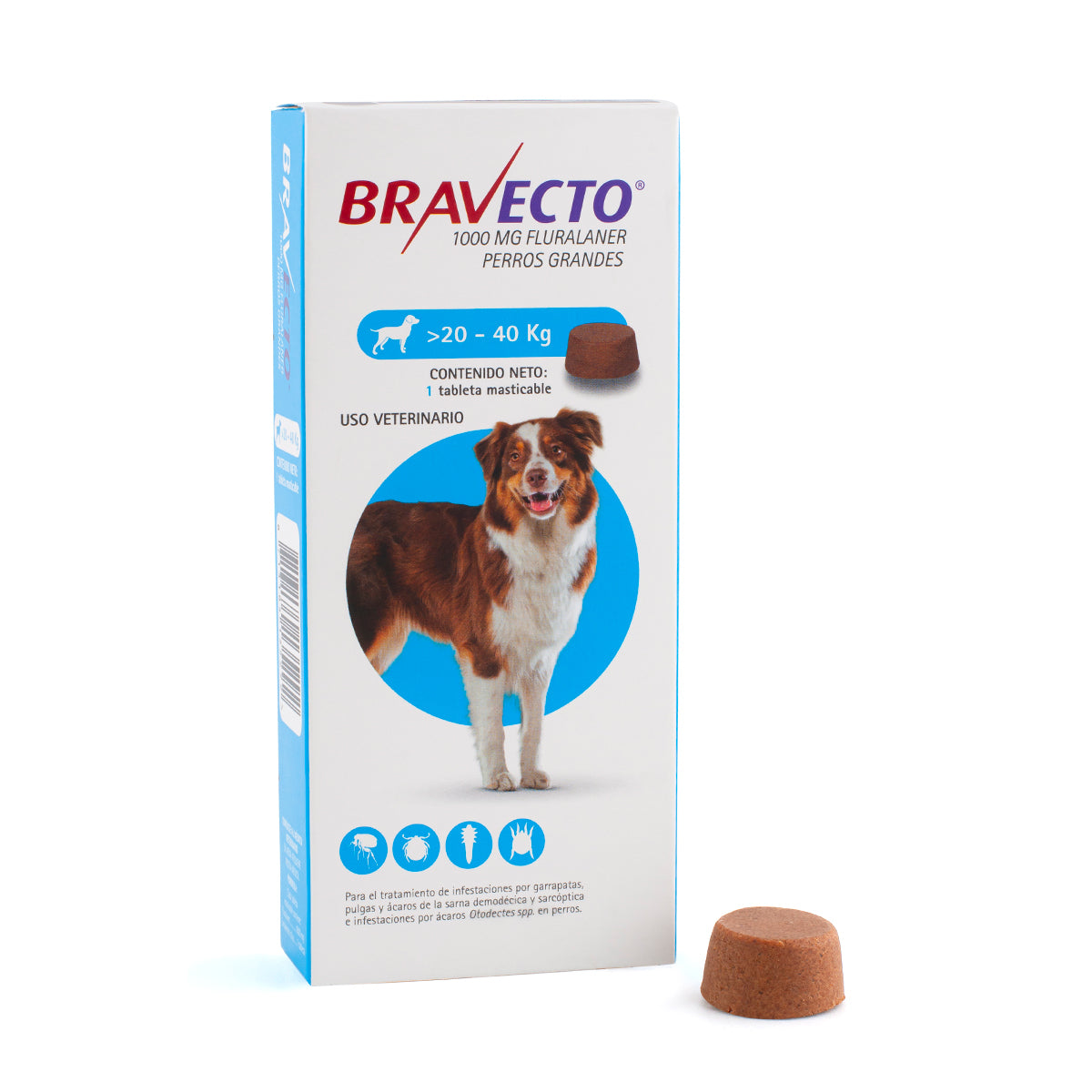 Bravecto Perro L 20 - 40 Kg