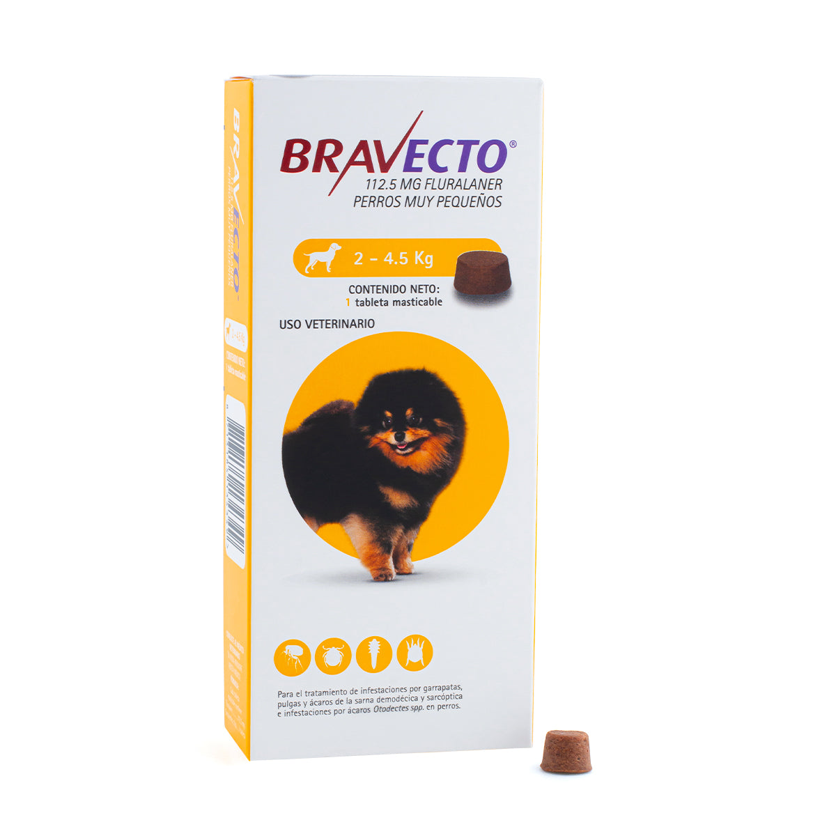Bravecto Perro XS 2 - 4.5 Kg