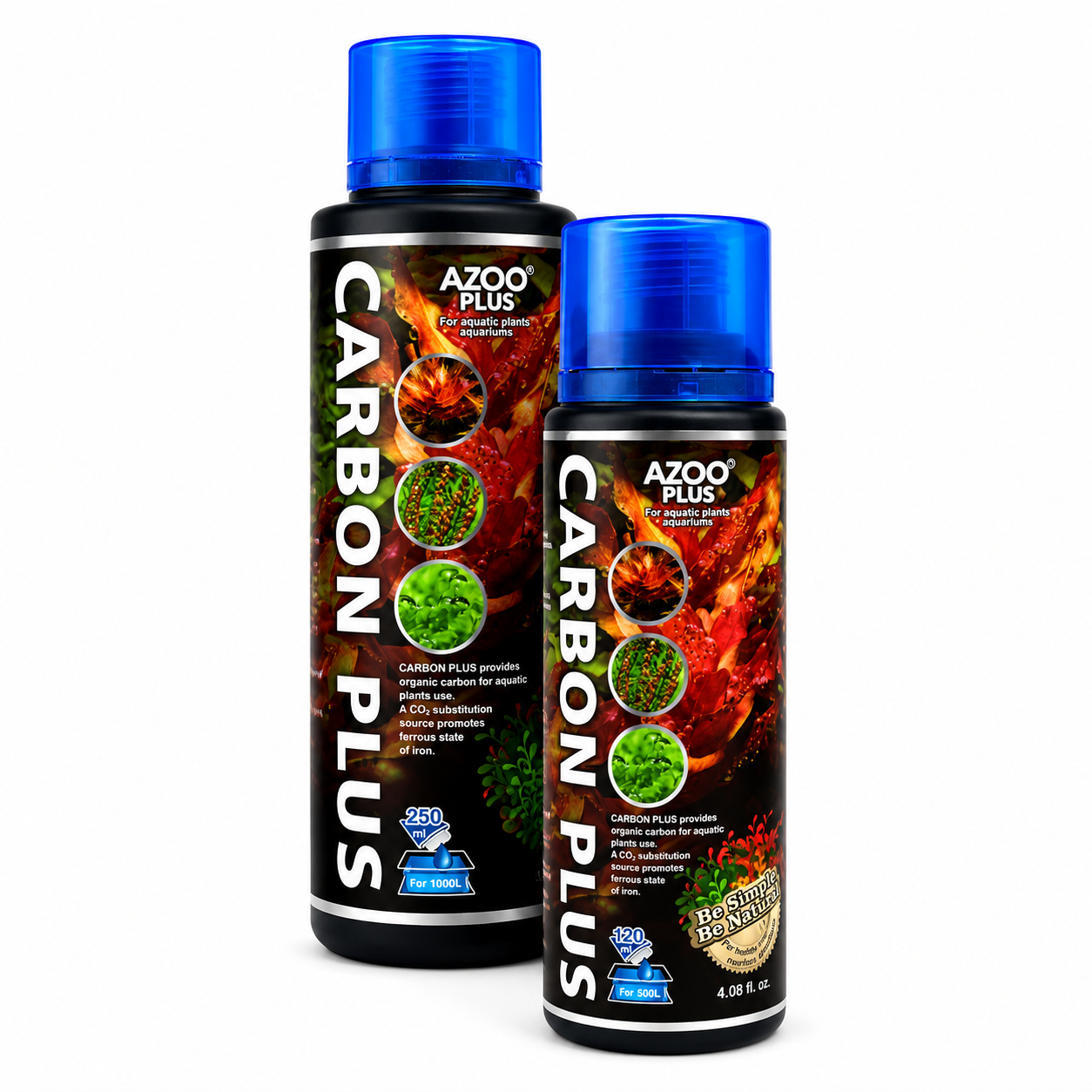 Carbon PLUS AZOO acondicionador para acuarios