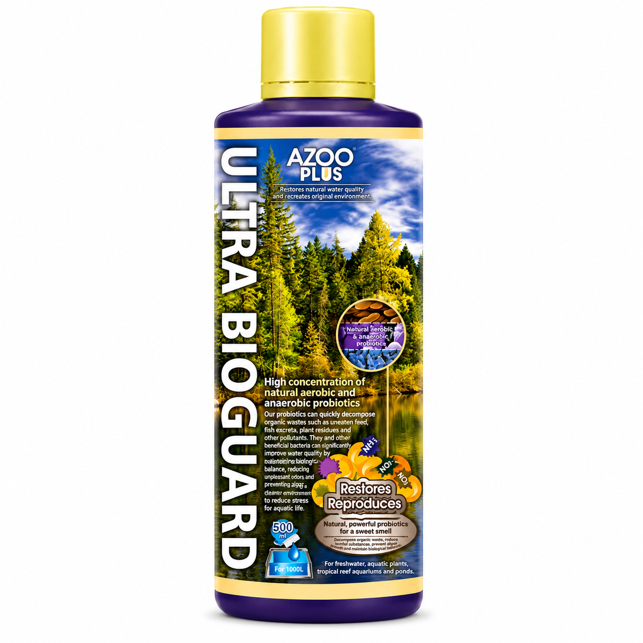 ULTRA BIOGUARD AZOO acondicionador para acuarios