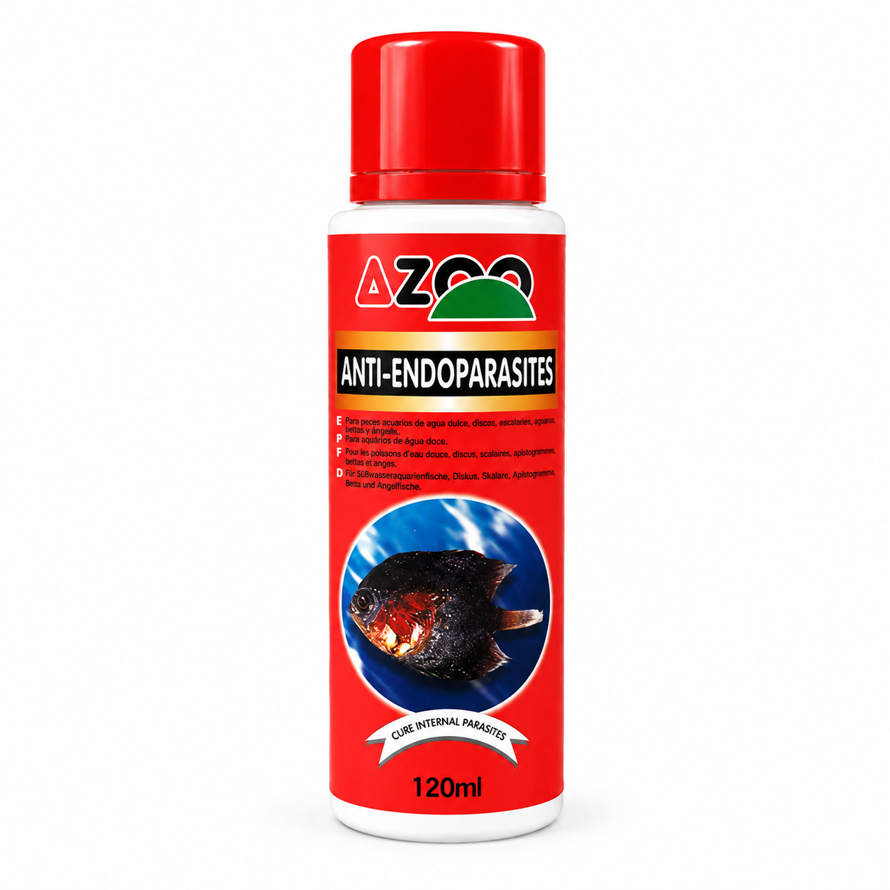 ANTI ENDOPARASITES AZOO medicamento para peces
