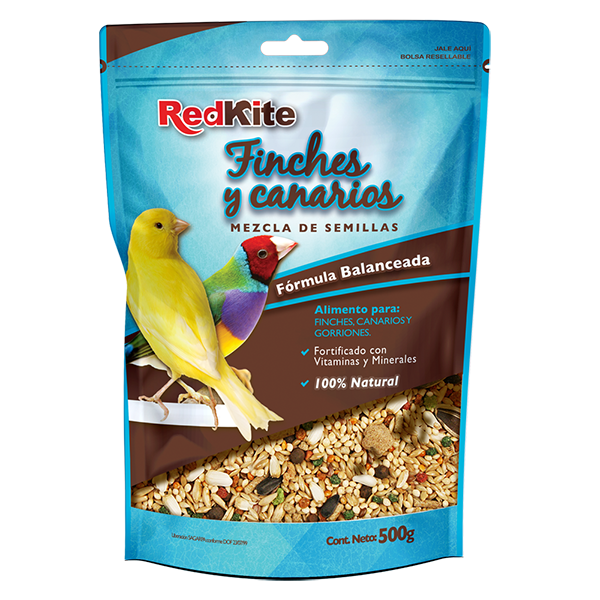 Mezcla de Semillas para Canarios y Finches RedKite 500 g
