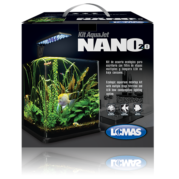 Nano Acuario Cubo 9 L Lomas