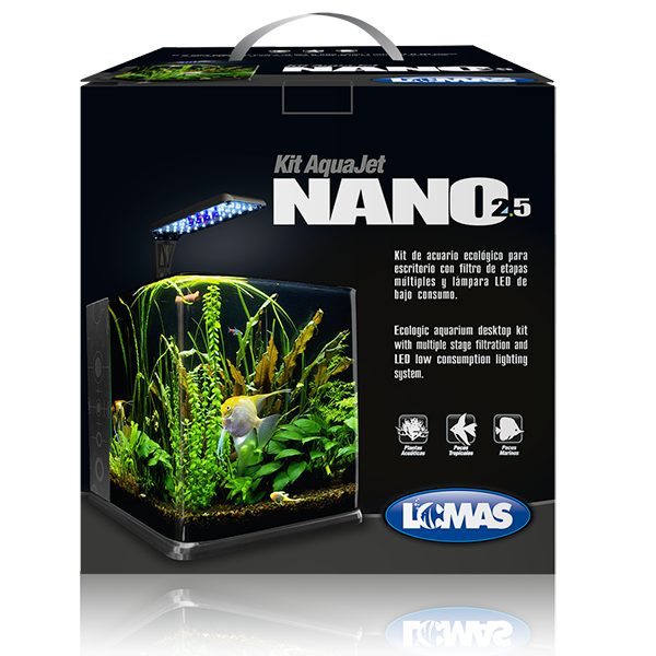 Nano Acuario Cubo 18 L Lomas