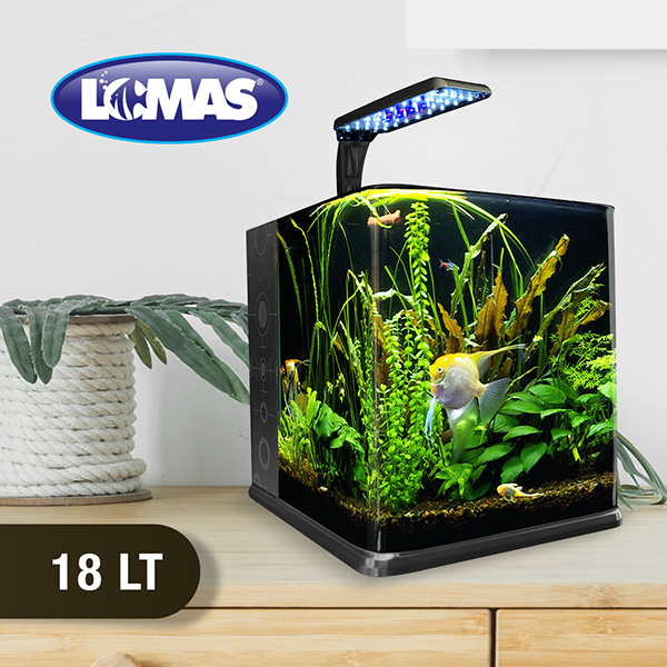 Nano Acuario Cubo 18 L Lomas
