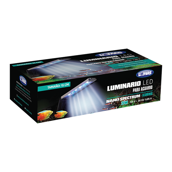 Lámpara Led Nano Spectrum 3 W (15 cm) Lomas