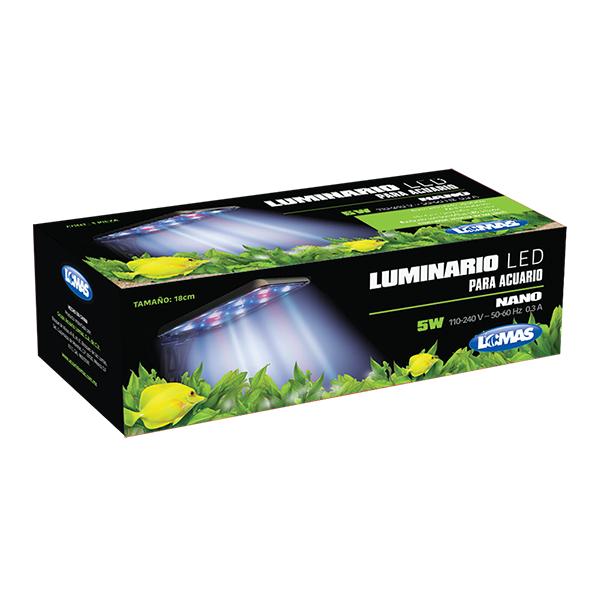 Lámpara Led Nano 5 W (18 cm) Lomas