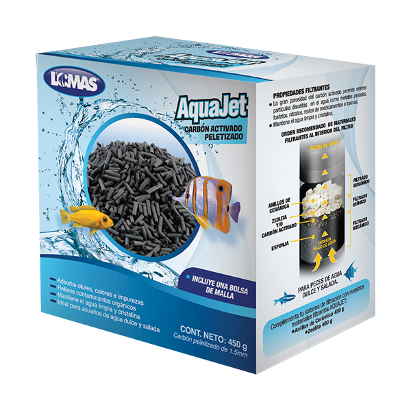 Carbón Activado 450 g Lomas