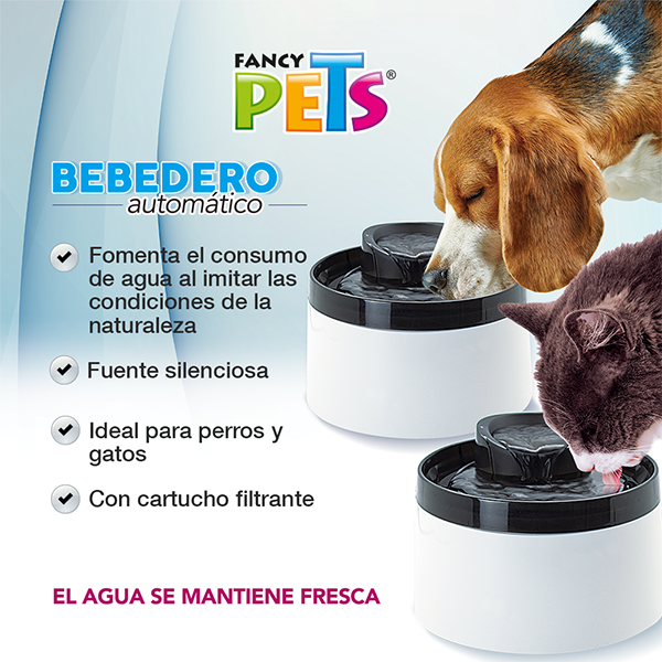 Bebedero Automático Tipo Fuente 2 L Fancy Pets