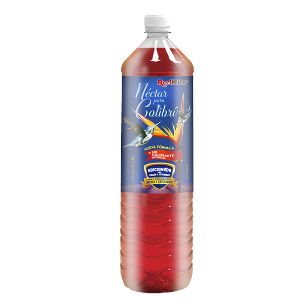Néctar Natural Líquido para Colibrí RedKite 1.5 L