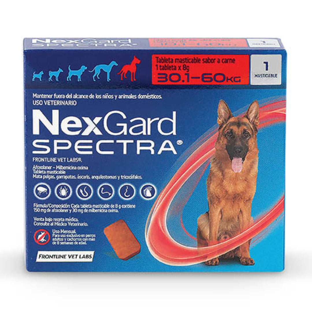 Nexgard Spectra de 1  Tabletas para Perros