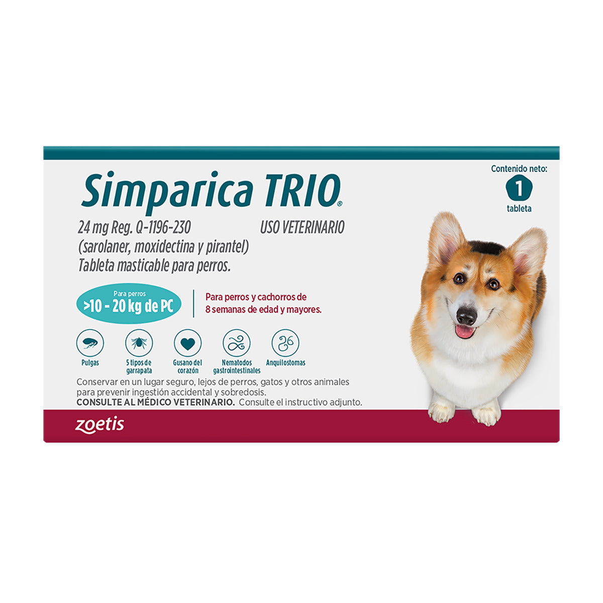 Simparica TRIO 1 Tableta