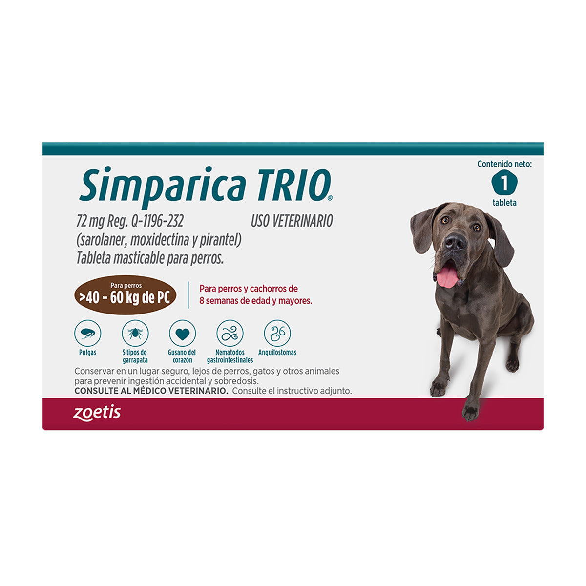 Simparica TRIO 1 Tableta