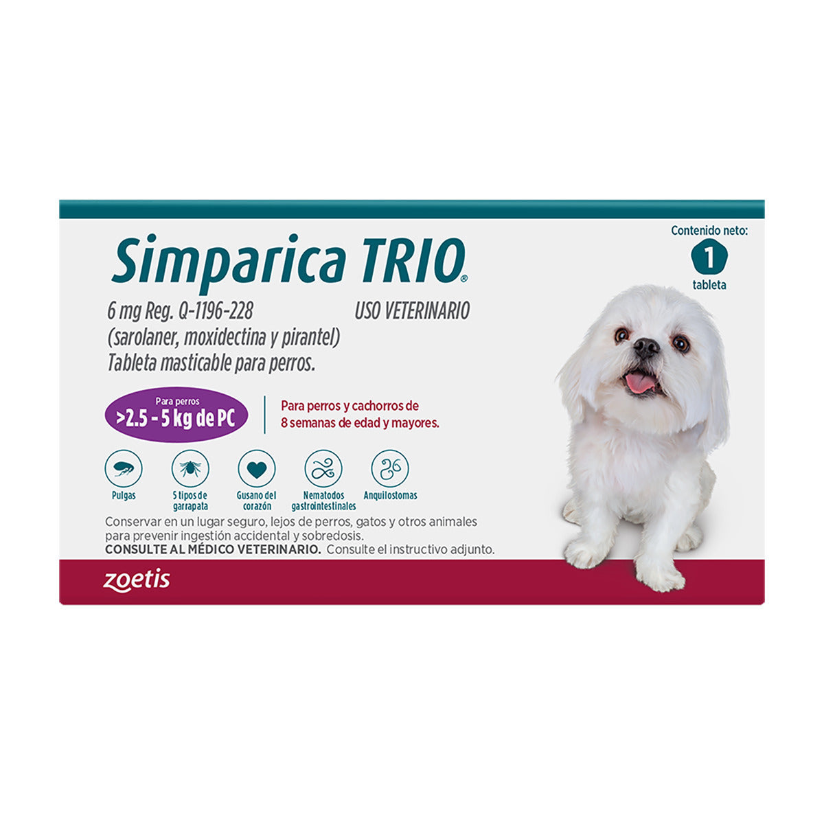 Simparica TRIO 1 Tableta