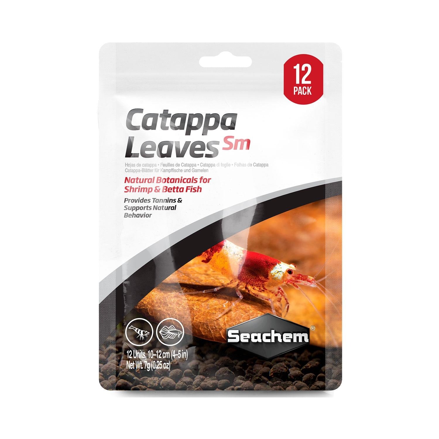 HOJAS de Catappa para betas o camarones