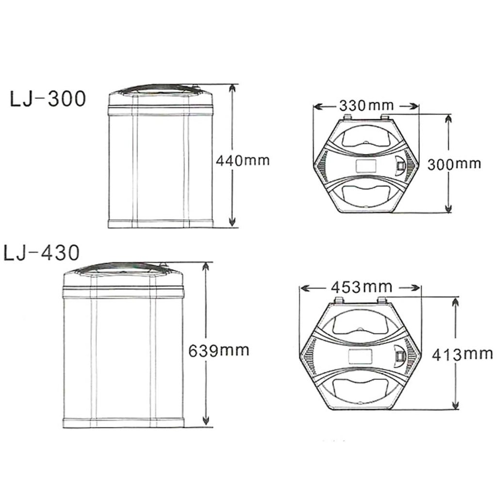 Acuarios BOYU Serie LJ
