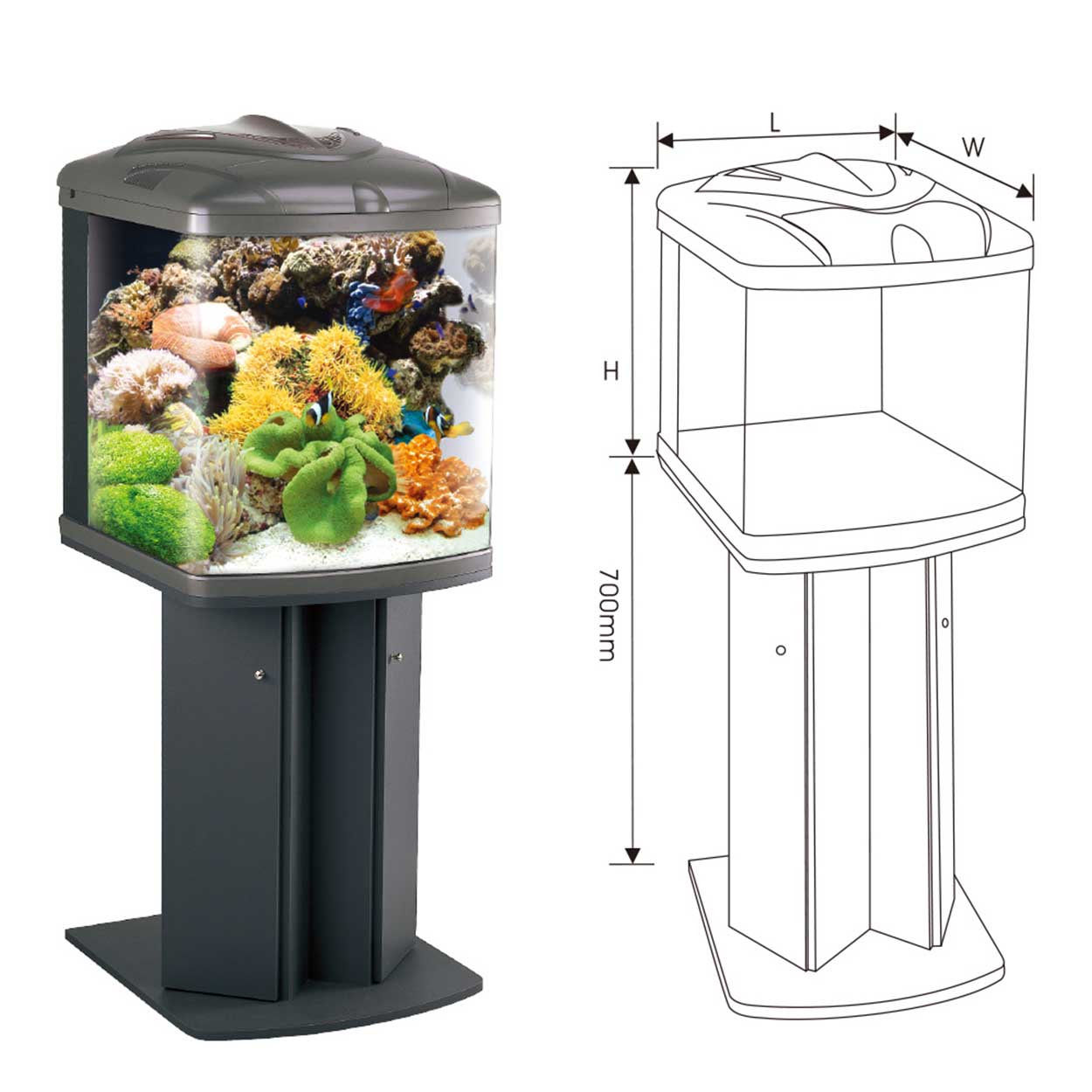 Acuario Marino BOYU TL550