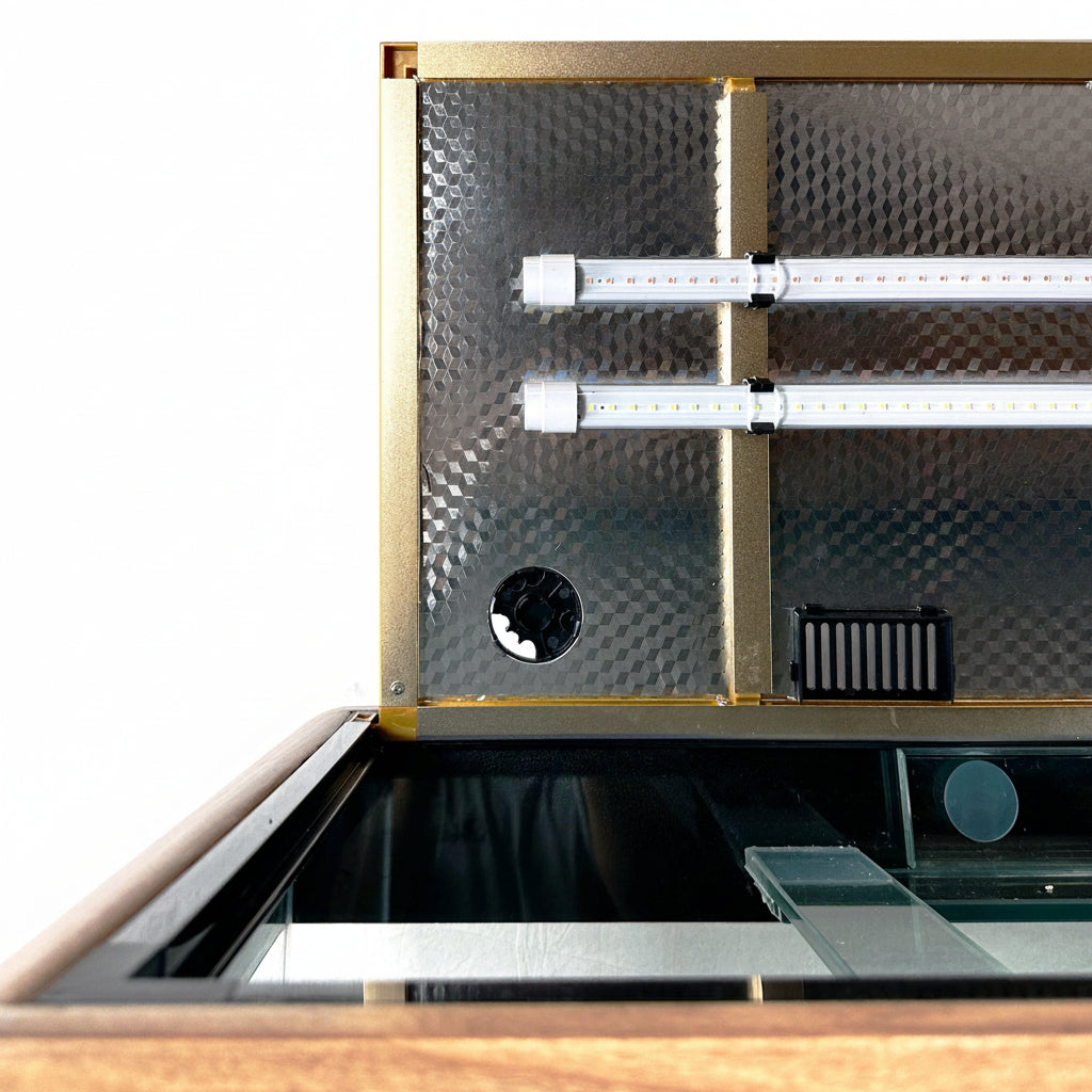 Acuario Inteligente BOYU serie EHM con Sump