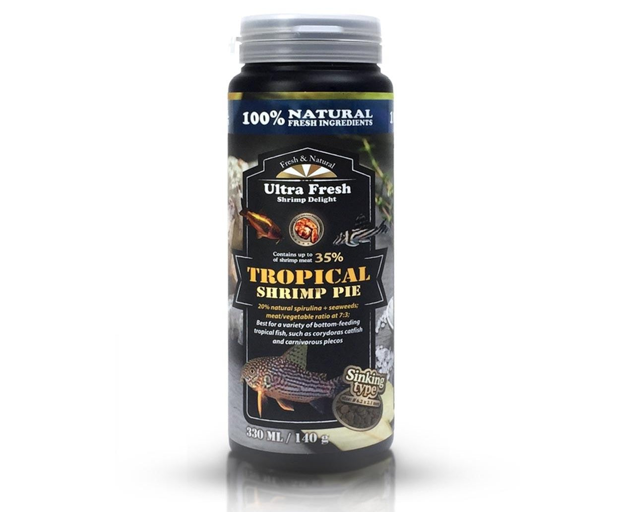 TROPICAL SHRIMP PIE ultra fresh alimento para peces
