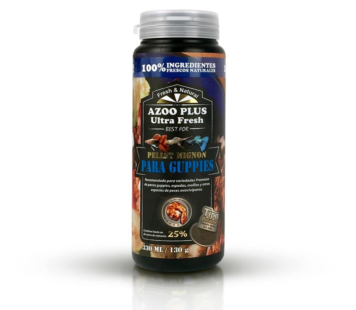 GUPPY PELLET MIGNON ultra fresh alimento para peces